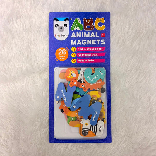 A06635 ABC Animal Themed Capital Letters Magnets (Item No : PP089)
