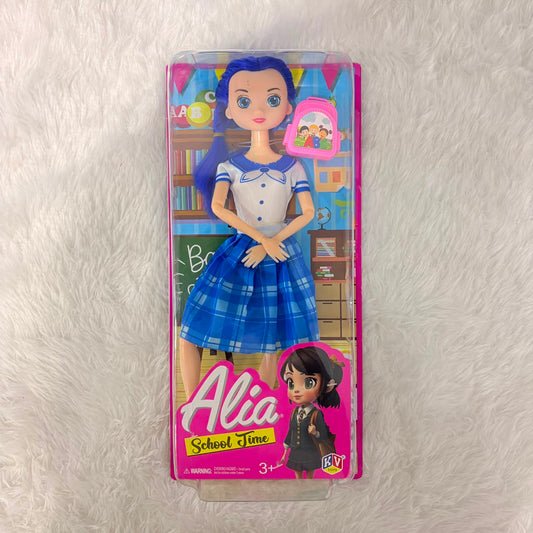 A06634 Alia "School Time" Fashion Doll with Mini Backpack Accessory (Assorted Colors) (Item No : 9094)