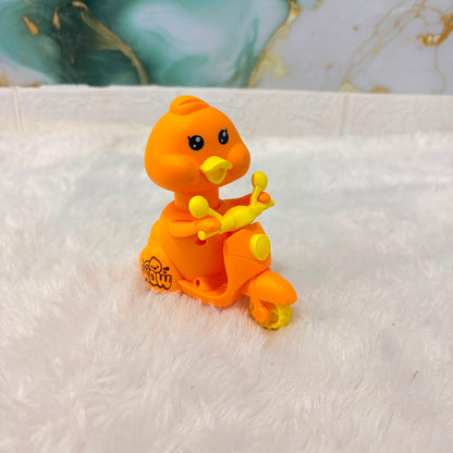A06629 Cute Pet Duck Motorcyclist Press & Go Toy - 1 Pc (Item No : 682)