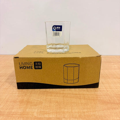 AM5372 Deli Glass Press Tumbler Set of 6 Transparent