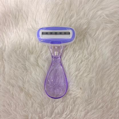 A06705 Touch Feel Women's Hair Removal Razor with In-Built Gel Bars