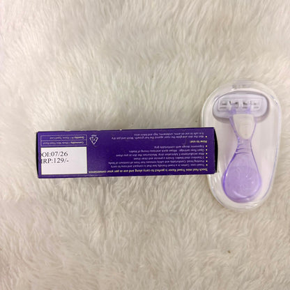 A06705 Touch Feel Women's Hair Removal Razor with In-Built Gel Bars