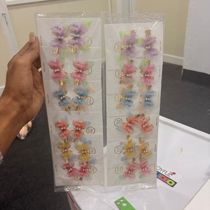 AM6220 Small Butterfly Hair Clutcher – Set of 2