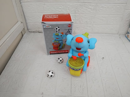 AM3461 Elephant Musician Toy