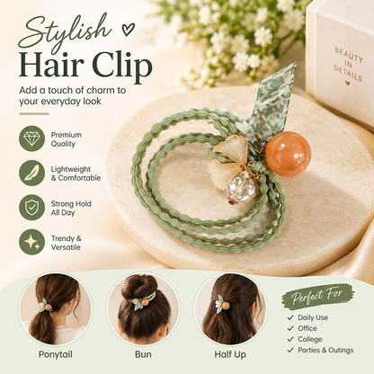 TM0055 Elegant crystal Hair Tie