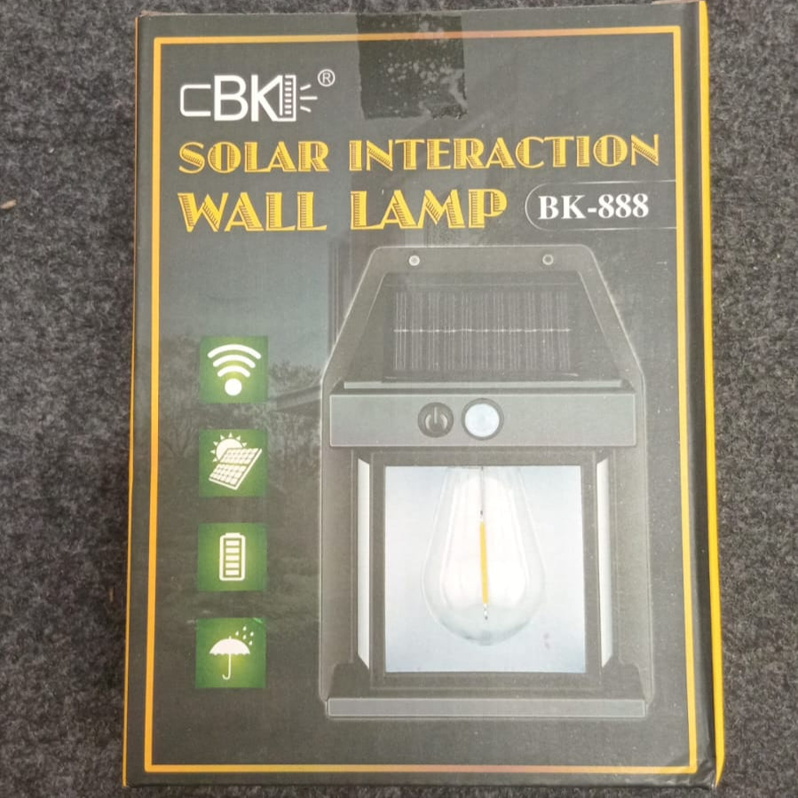 12564 Solar Wall Lights Outdoor Motion Sensor