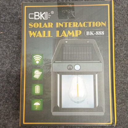 12564 Solar Wall Lights Outdoor Motion Sensor