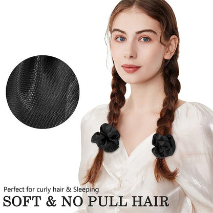 AM1284 Scrunchies Hair band Elastic Rubber Multicolor Color Hair Rope For Women and Girls 1pc