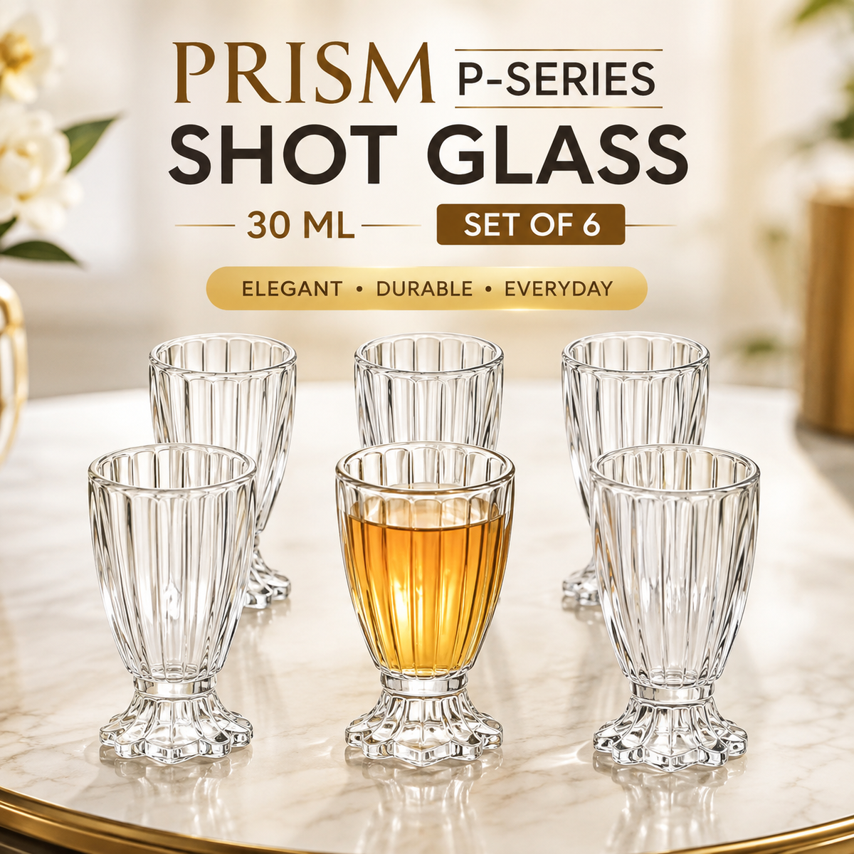 AM7003 Prism Shot Glass 30ml 6pc