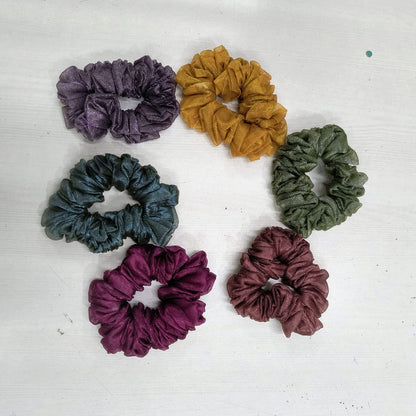 AM1284 Scrunchies Hair band Elastic Rubber Multicolor Color Hair Rope For Women and Girls 1pc