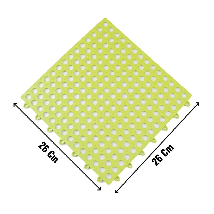 4775 Bath Anti Slip Mat Used while bathing and toilet purposes to avoid slippery floor surfaces. (26x26 Cm)