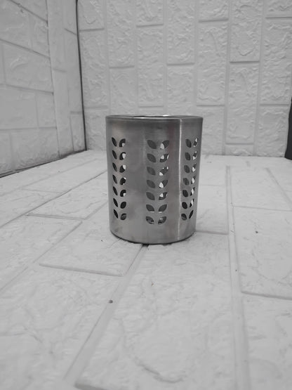AM3635 SS Multipurpose Round Spoon Stand 11.5cm