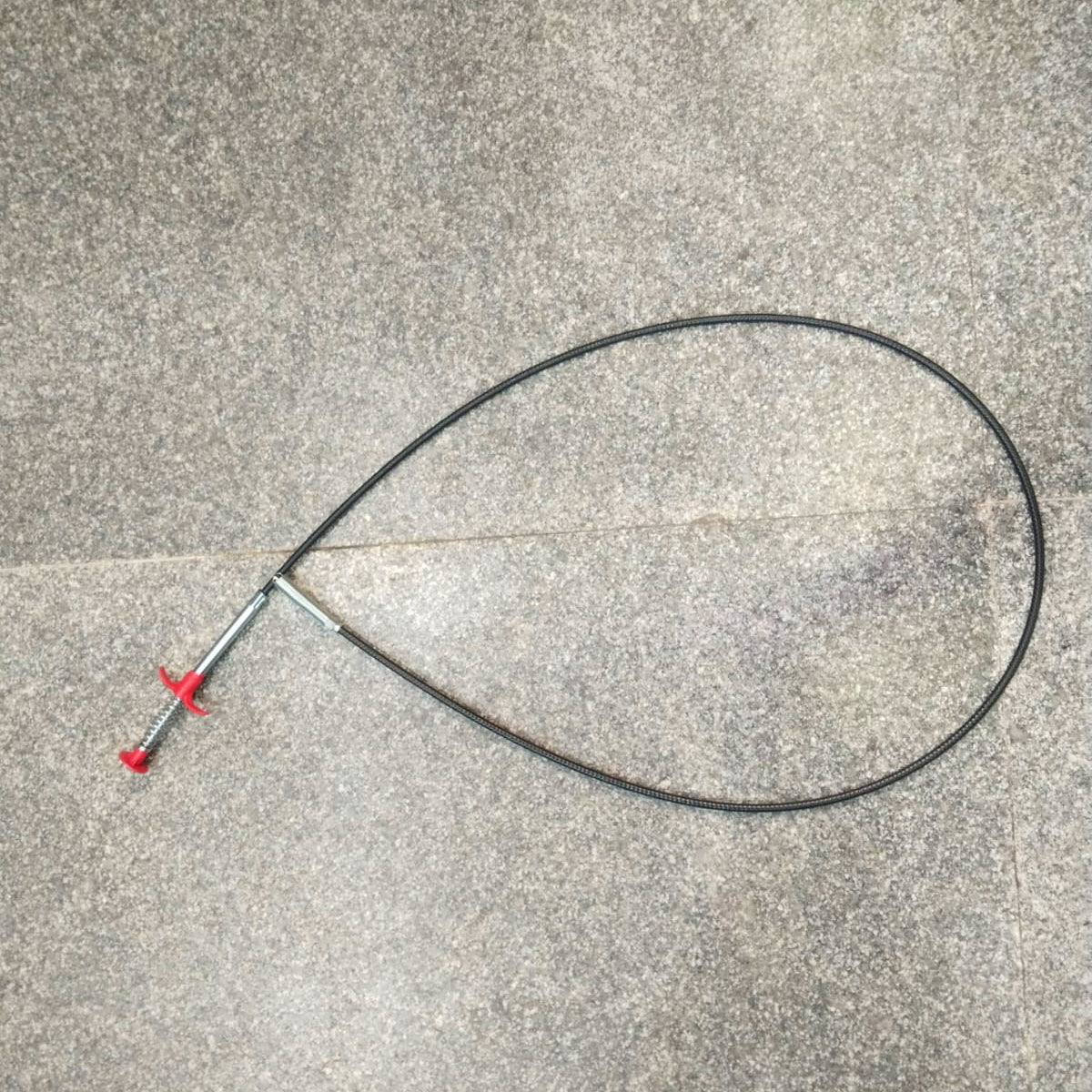 AM5865 Flexible Drain Clog Remover Tool (160cm) with Grabber for Hair & Debris,Cleaning Tool for Pipes