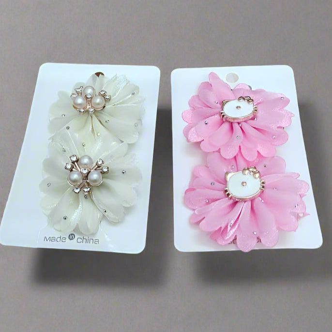AM5013 Mix & Cute Hair Bows Hair Clips for Toddler Girls 1pc