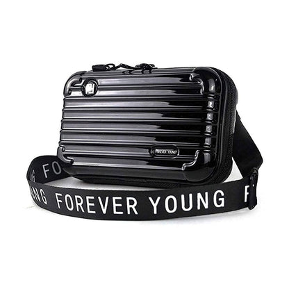 3555 sling box bag, detacheable shoulder strap, convertible into cosmetic