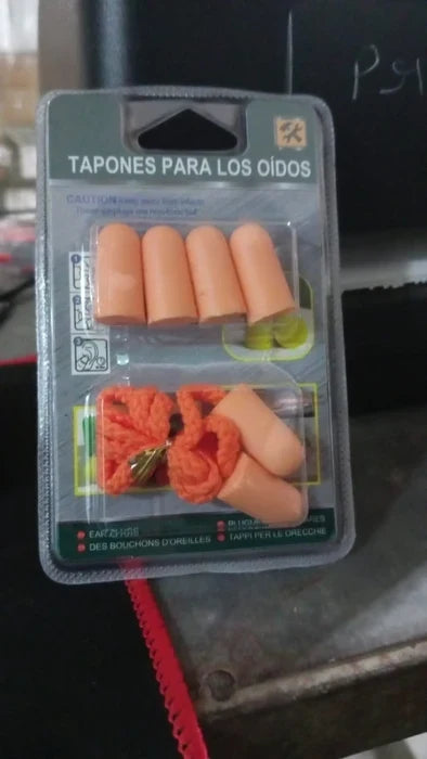 12924 Earplugs Soft Foam Earplugs Sleeping Noise Cancelling for Hearing Protection (3 Pairs)