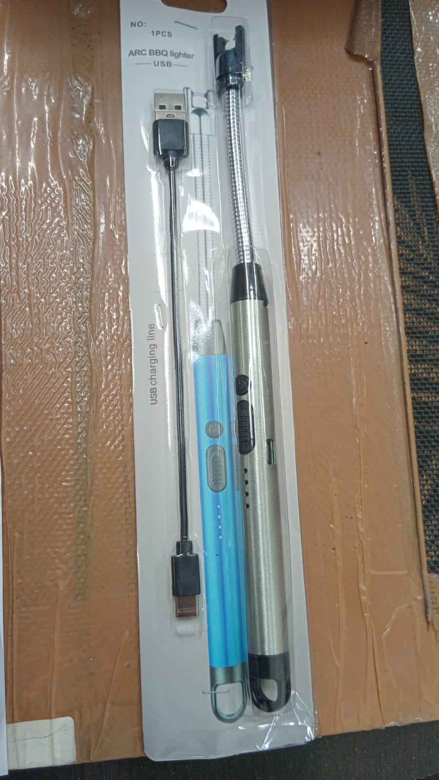 AM7156 Electric Arc Gas Lighter Rechargeable For Kitchen