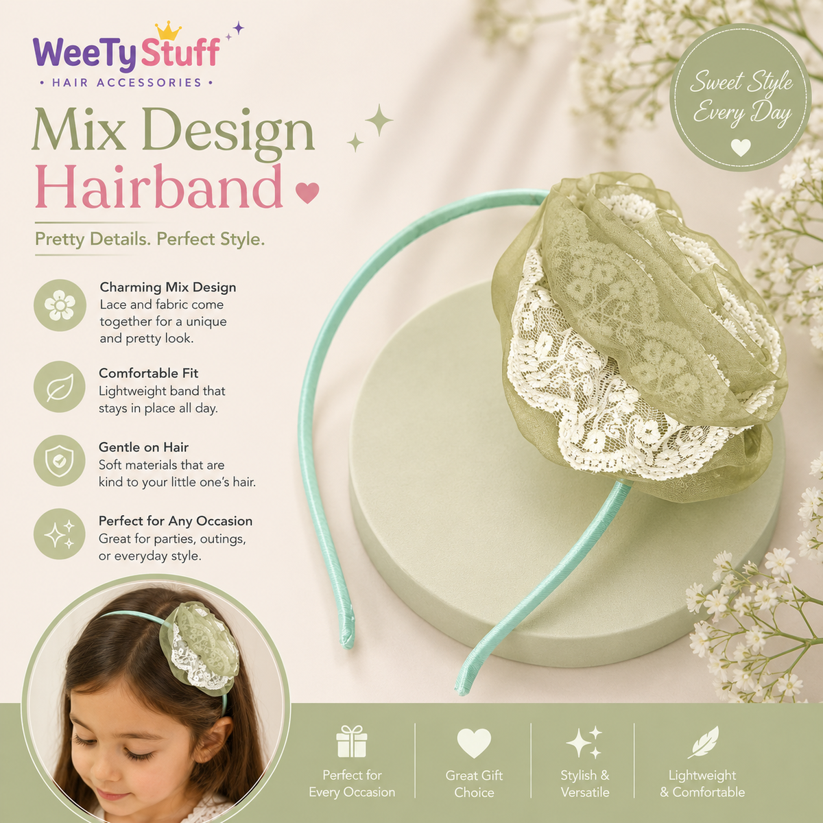 TM0049 Mix Design Hairband
