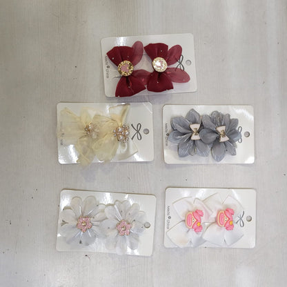 AM5013 Mix & Cute Hair Bows Hair Clips for Toddler Girls 1pc