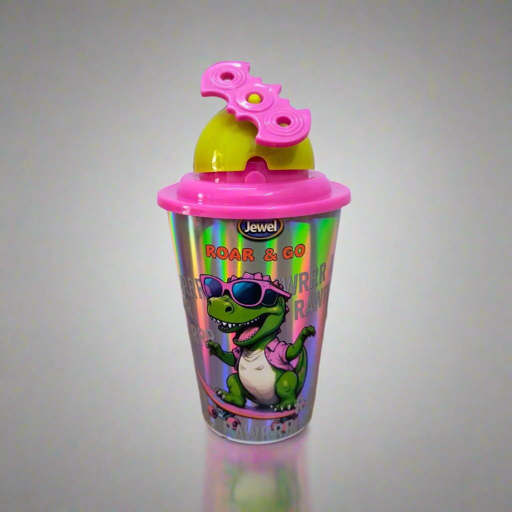AM5125 Multi-Design Glowy Spinner Cup Water Bottle