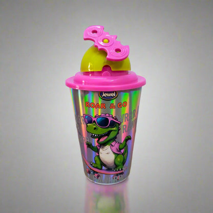 AM5125 Multi-Design Glowy Spinner Cup Water Bottle