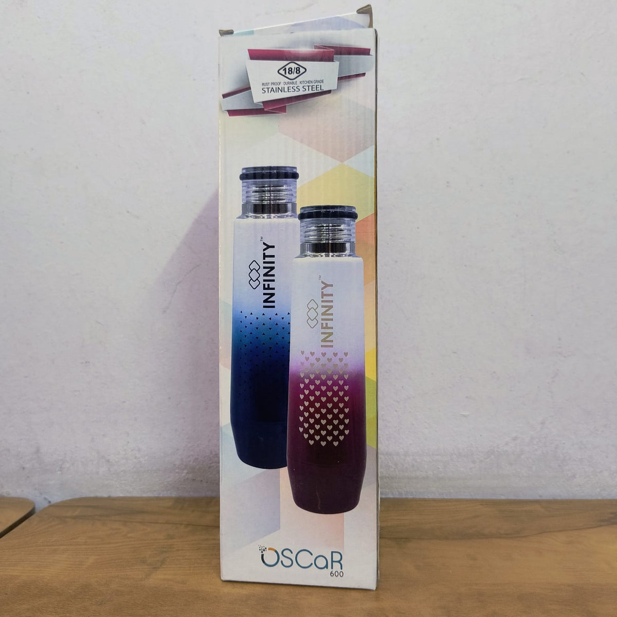 AM5120 Infinity Oscar 600 Double Wall Insulated Steel Bottle 600ml