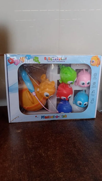4378 Electroplay 7-in-1 Magnetic Fishing Toy Set for Kids