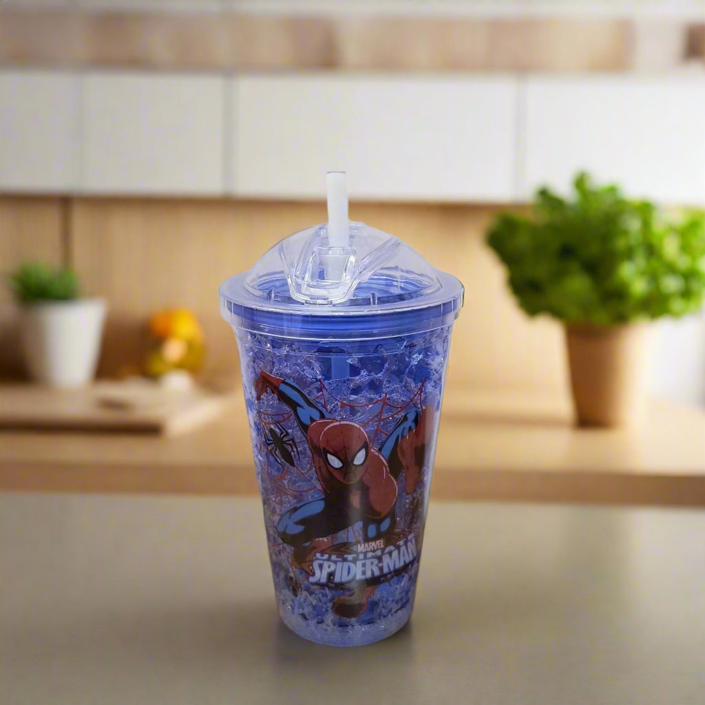 AM5347 Tumbler Cups with Lid and Straw Multi-Color 1pc