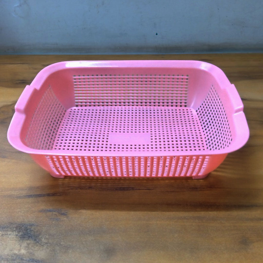 3428 Sydney Big Basket 11in, Multipurpose Plastic Basket, Basket,Fruits And Vegetable Container