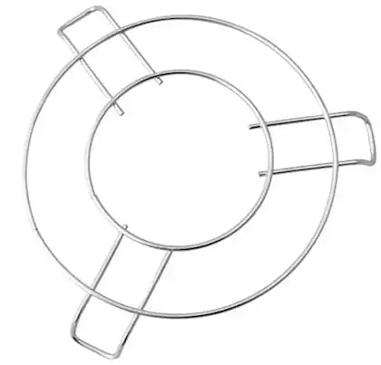 AM3569 Round Hot Plate Stand Stainless Steel For Kitchen 1 Pcs