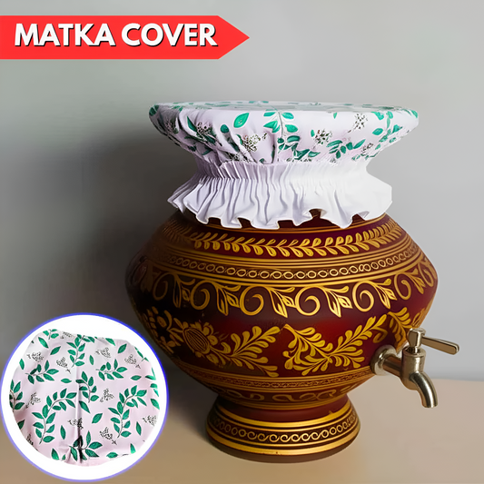 AM5837 Cloth Strainer Water Filter Matka Cover (Big Size) Cotton for Matka - Pack of 1 Multicolor
