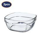 AM3737 Shine Max The Precious Series Square 1150ml Glass Bowl Set of 2 (SMB2015)-LXW132-4
