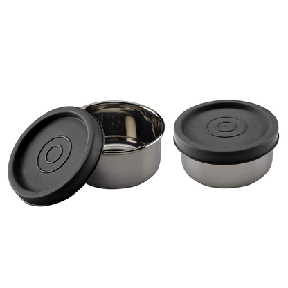 3331 Steel Nano Container With Airtight Lid - No.76 (Pack of 2)
