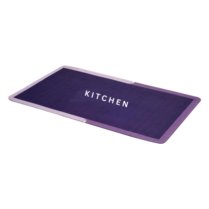 AM5048 Kitchen Mats for Floor (2pcs) , Non-Skid, Soft Absorbent 120x40cm, 40x60cm (Multi Color)