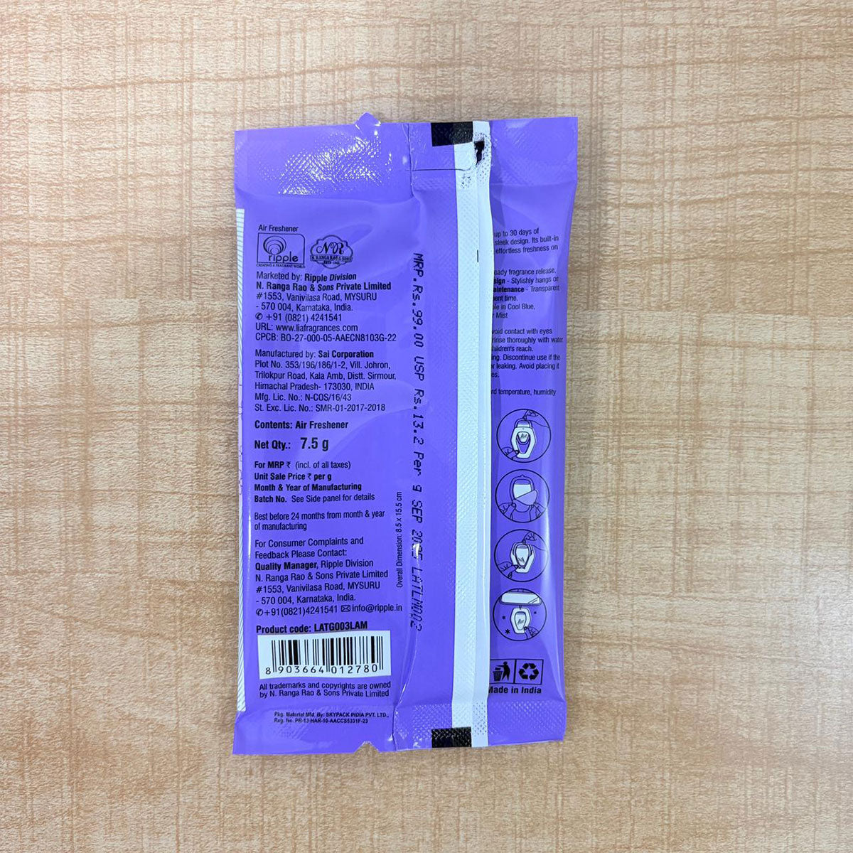 AM6767 Mix-Flavor Lia Aroma Tag | Spill-Free Freshness Anywhere (Pack Of 1)