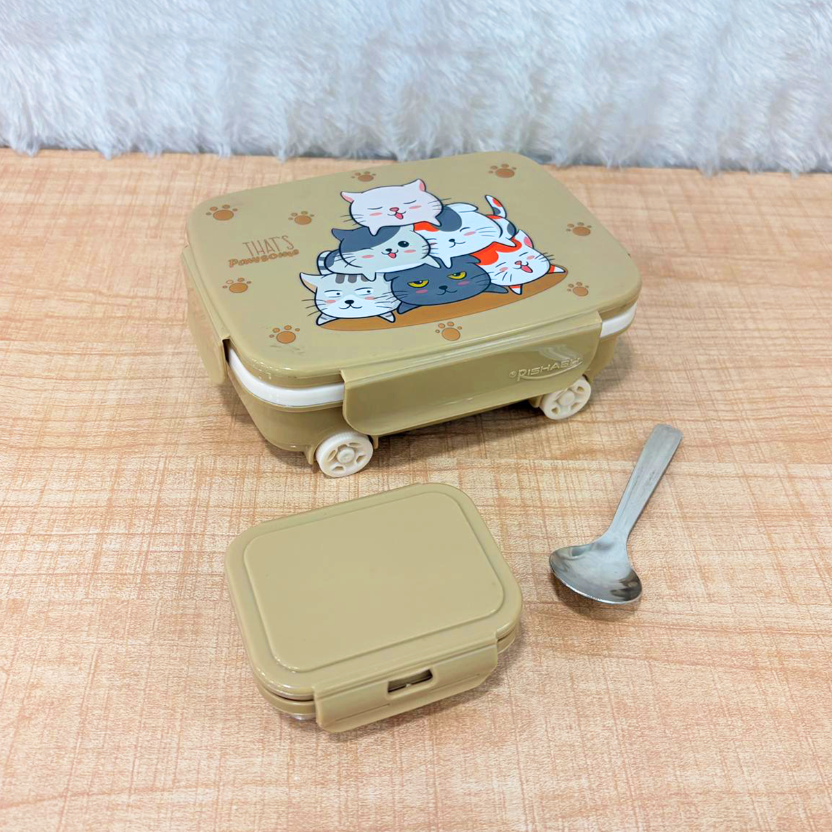 AM6756 Rishabh Steel Limo Insulated Snack Pack for Kids