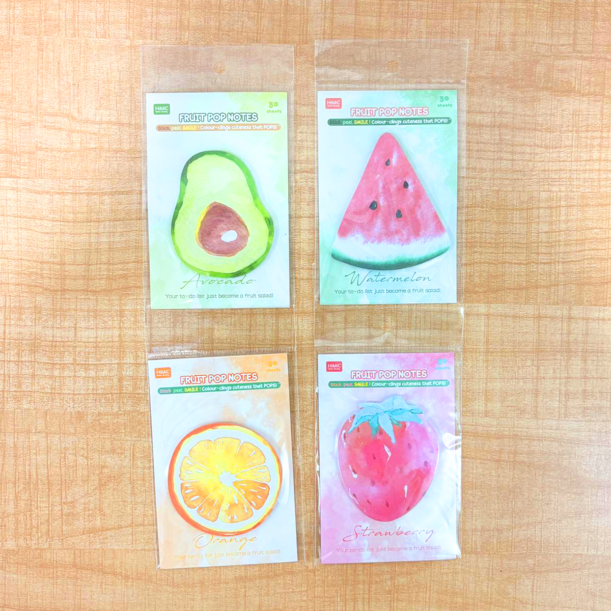 TM0152 Fruit Shaped Pop Sticky Notes - (Pack Of 1)