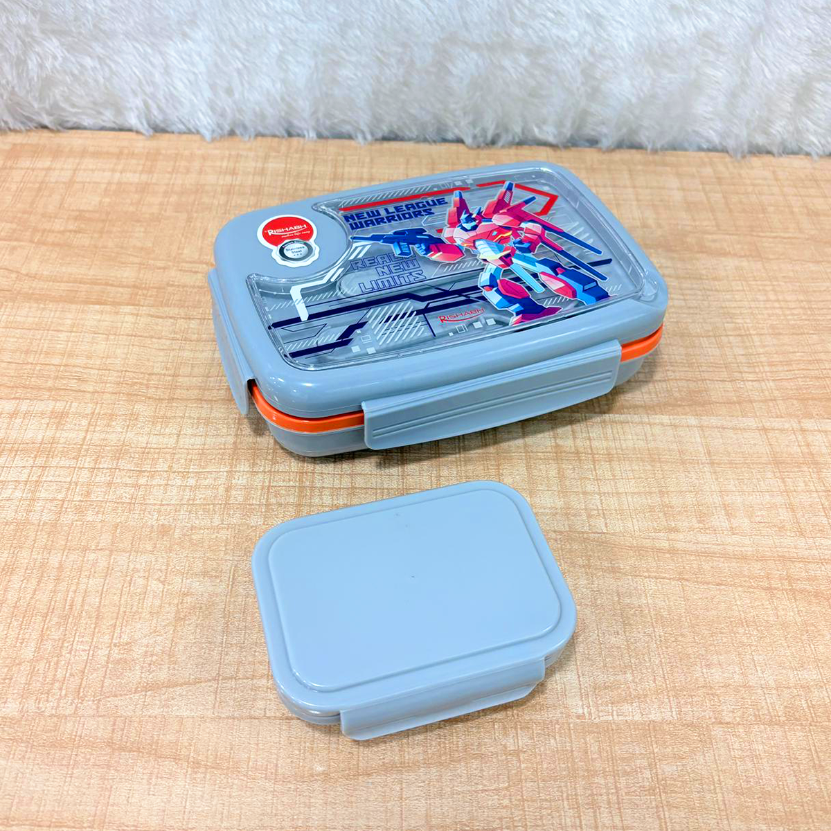 AM6759 Rishabh Super Lunchmate Steel Insulated Snack Pack with Unbreakable PC Lid