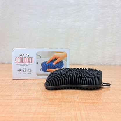 AM6488  2 in 1 Silicone Body Scrubber & Scalp Massager - 1pc