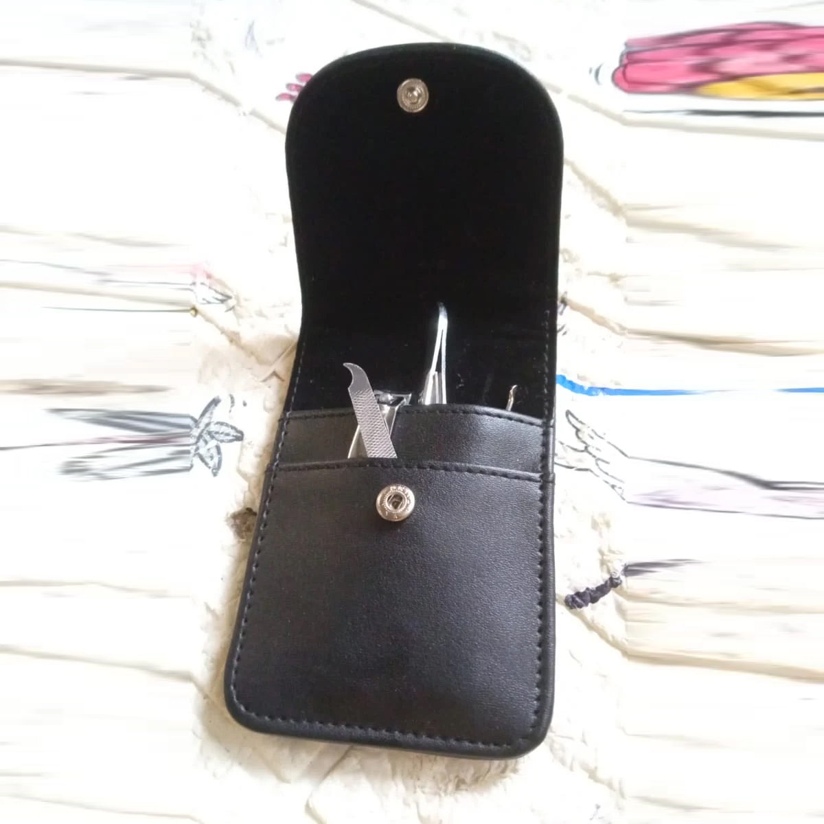 6729 6-in-1 Professional Nail Care Kit: Clippers, Scissors & More Nail cutter (Travel or Home)