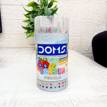 AM5036 DOMS 24 Shades Colour Pencil | Super Soft Color Pencils Box