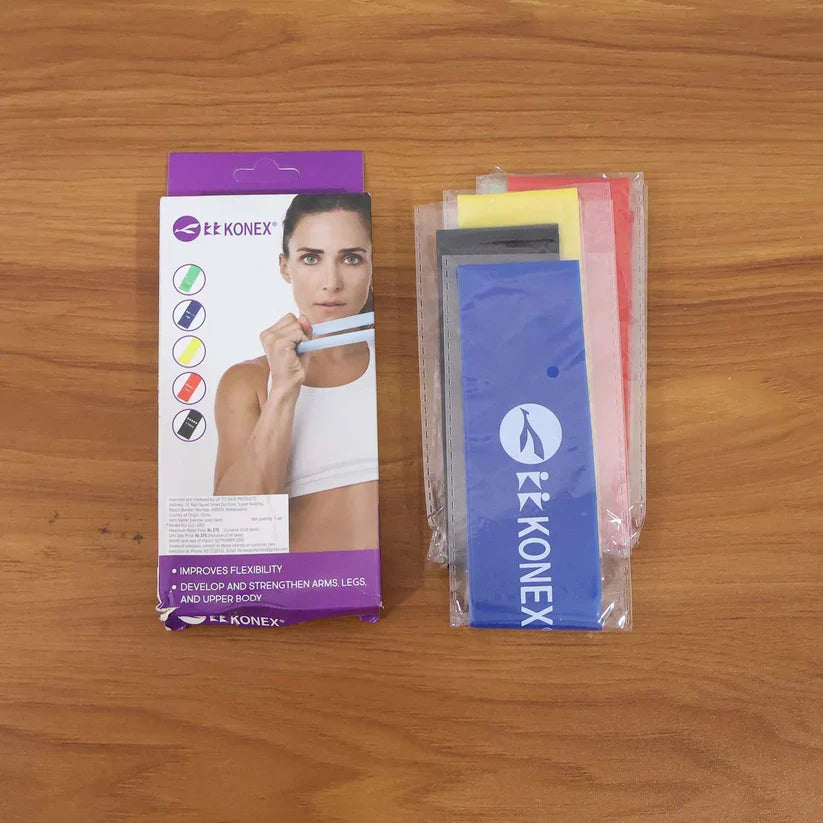 19516 Resistance Loop Exercise Bands (5 Pc)