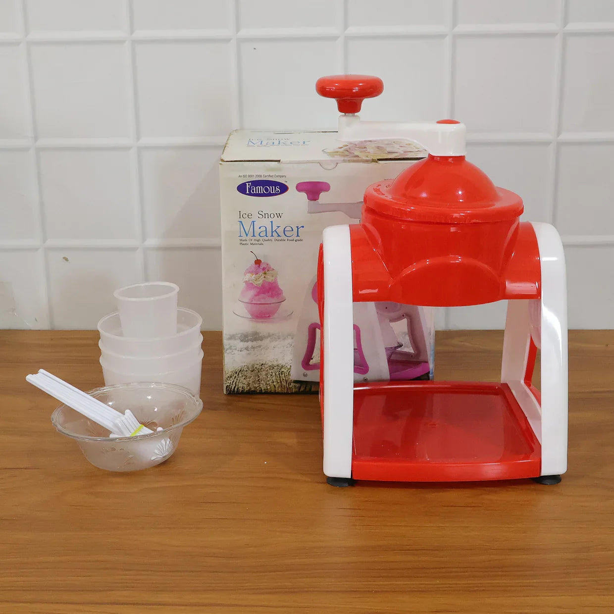 11149 Manual Gola Maker (Red Color)