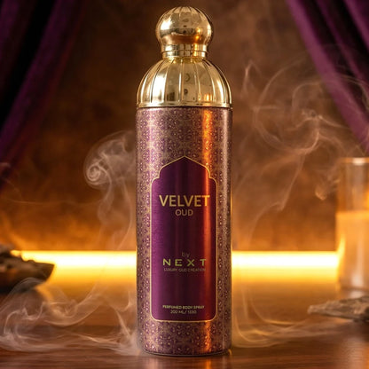 AM6902 Next velvet oud premium perfumed body spray