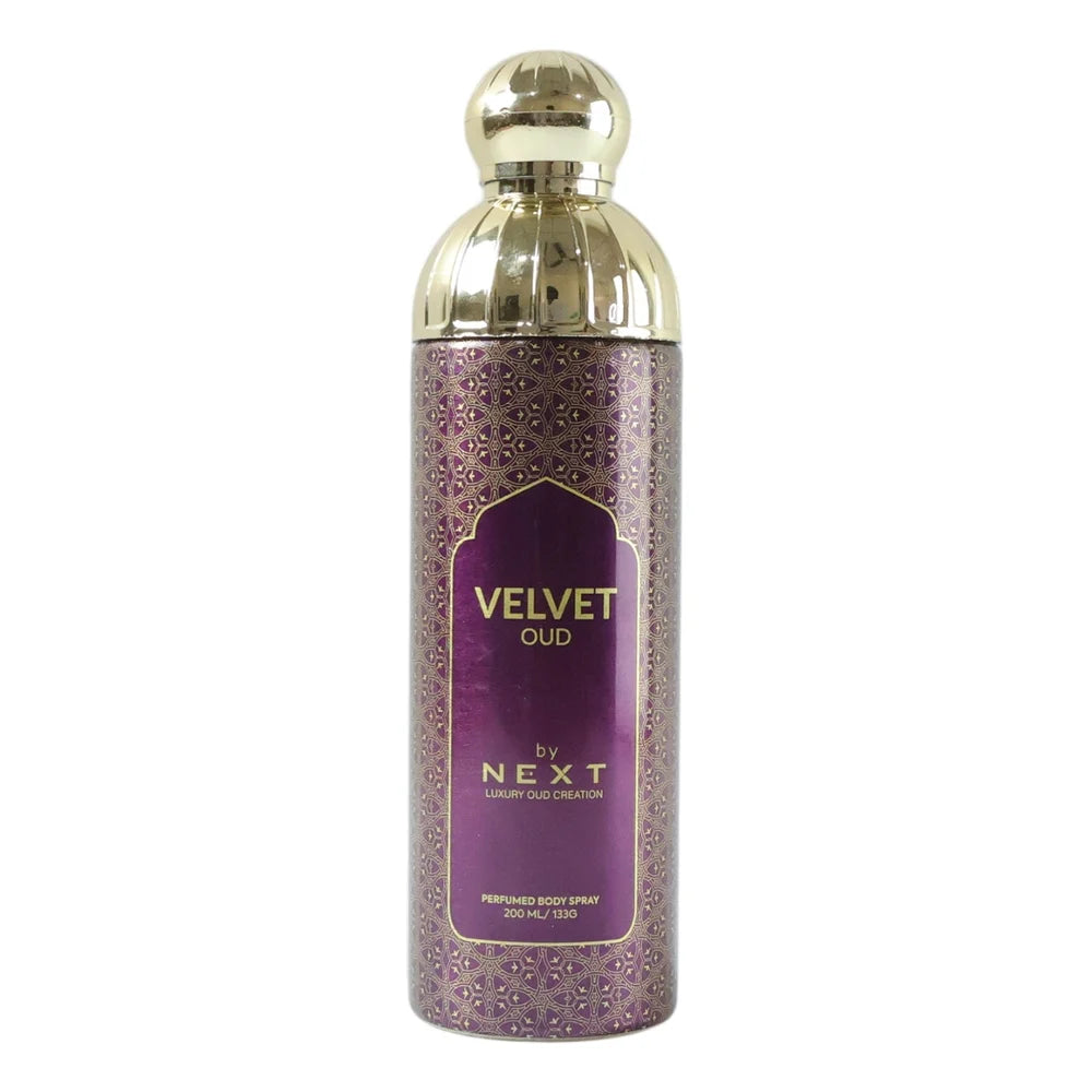 AM6902 Next velvet oud premium perfumed body spray