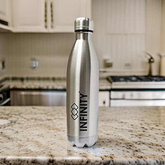 AM2422 Infinity Ace Thermos Flask Double Wall Stainless Steel Vacuum Insulated 1000ml