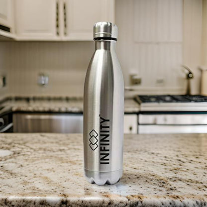 AM2422 Infinity Ace Thermos Flask Double Wall Stainless Steel Vacuum Insulated 1000ml