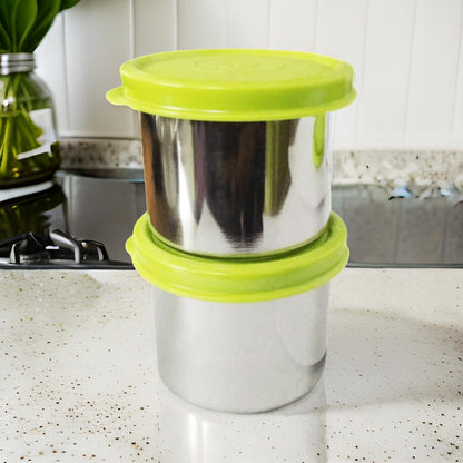 3334 Steel Nano Container With Airtight Lid - No.72 (Pack of 2)