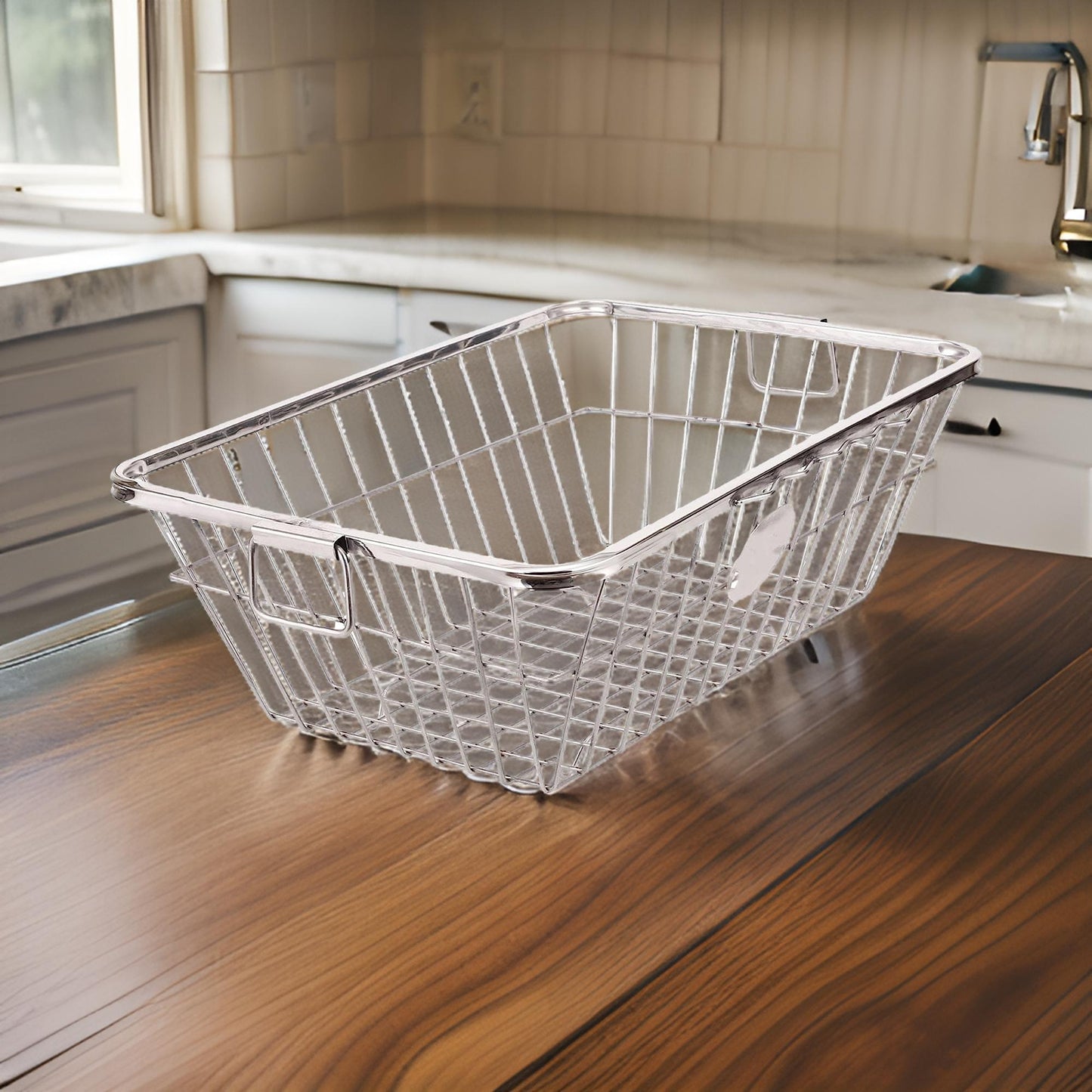 3846 Stainless Steel Dish Drying Basket