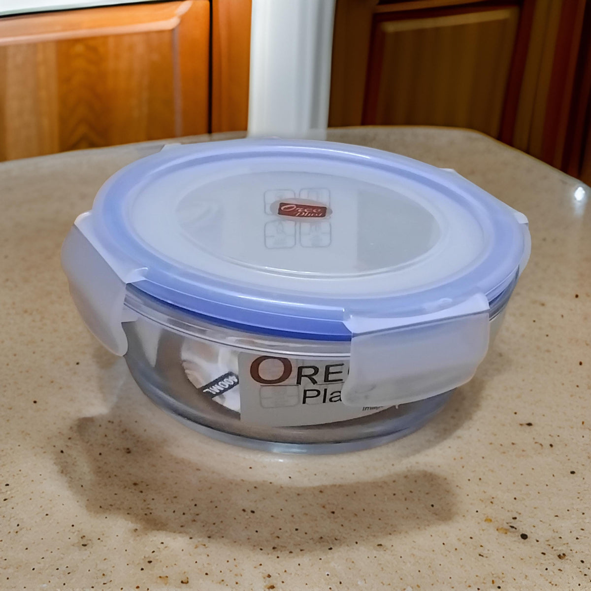 AM3005 Romio Glass Lunch Box 400ml Airtight Food Storage 1 pieces